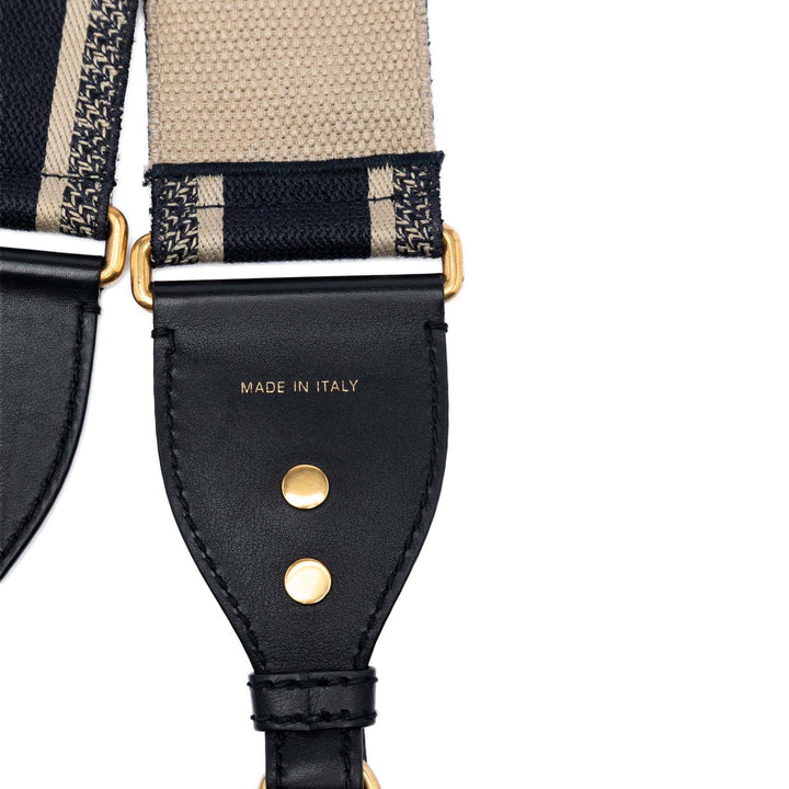 Dior brodé Toile Sac Strap