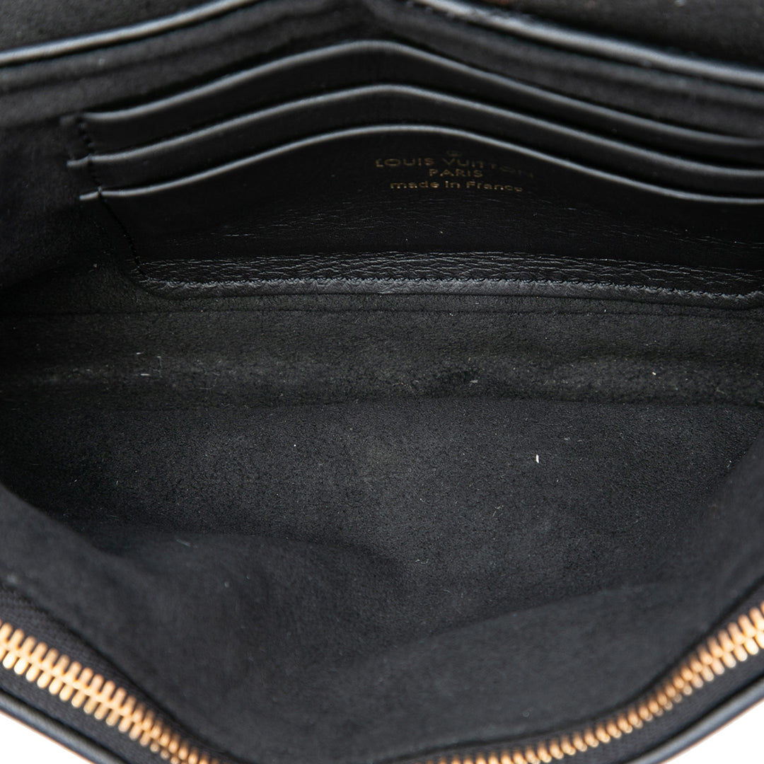 New Wave Chaîne Pochette Noir