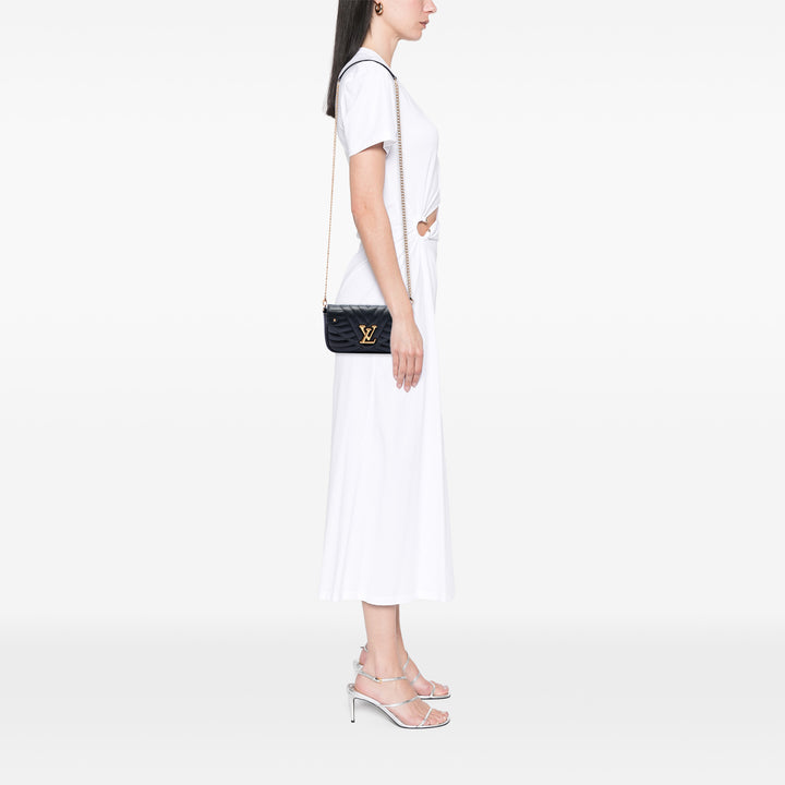 New Wave Chaîne Pochette Noir