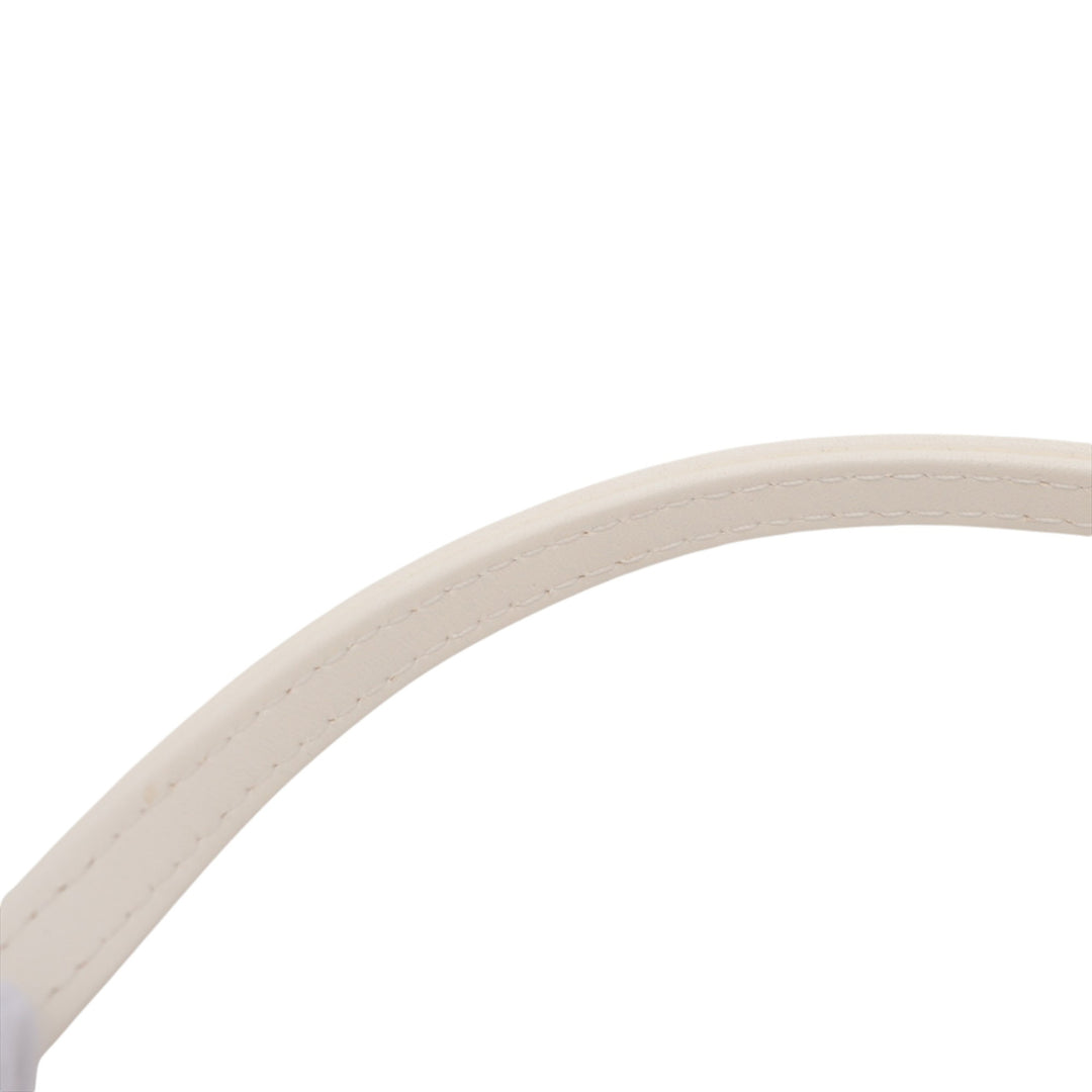 Chanel Cuir d’agneau La Pausa Coco Lifesaver Round Bag Blanc – GABY PARIS Authentique