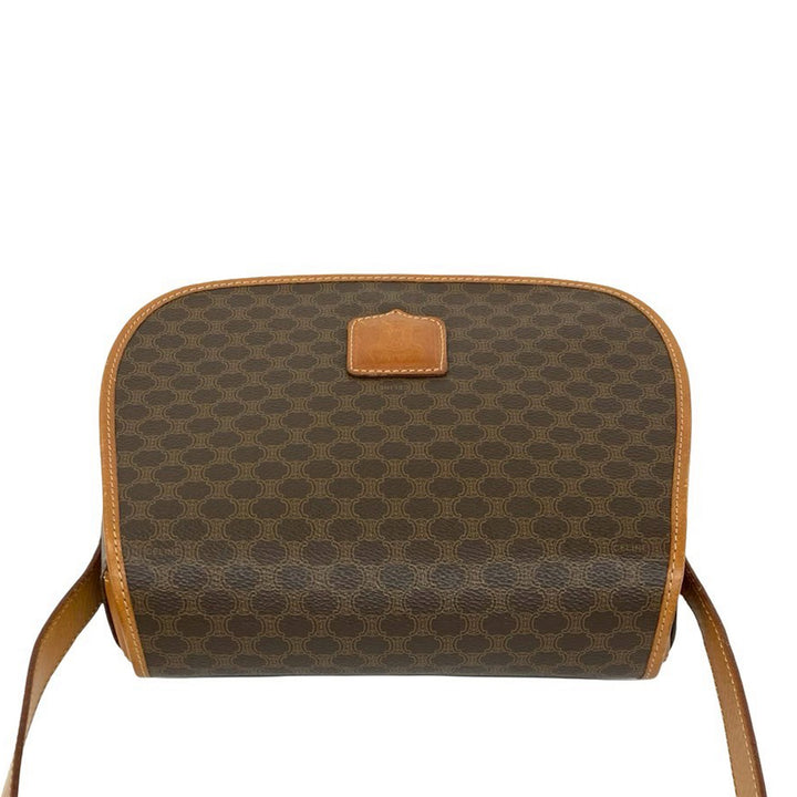 Celine Macadam Sac Sac Toile enduite Marron