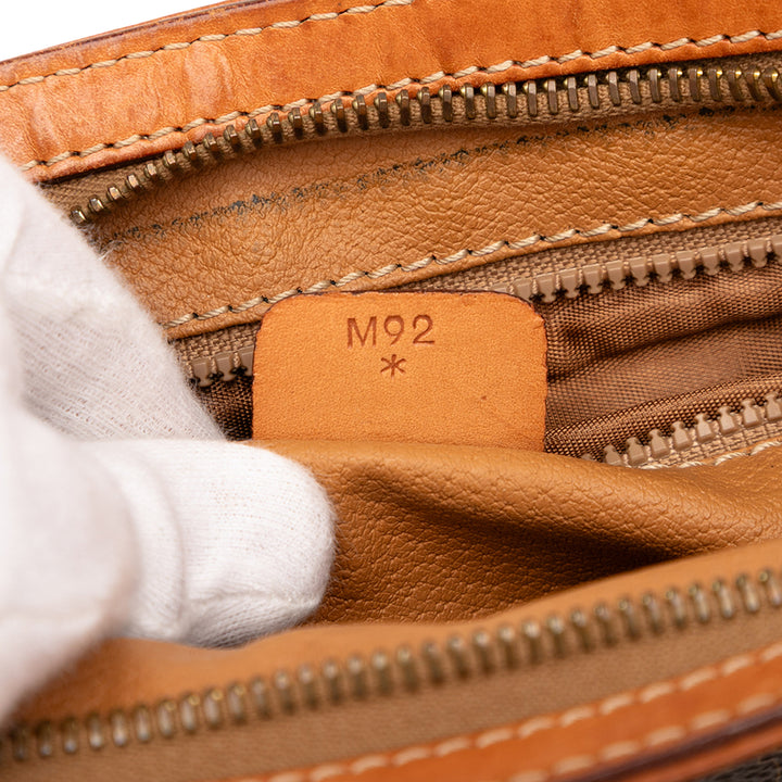 Celine Macadam Coated Toile Pochette Marron – GABY PARIS Authentique