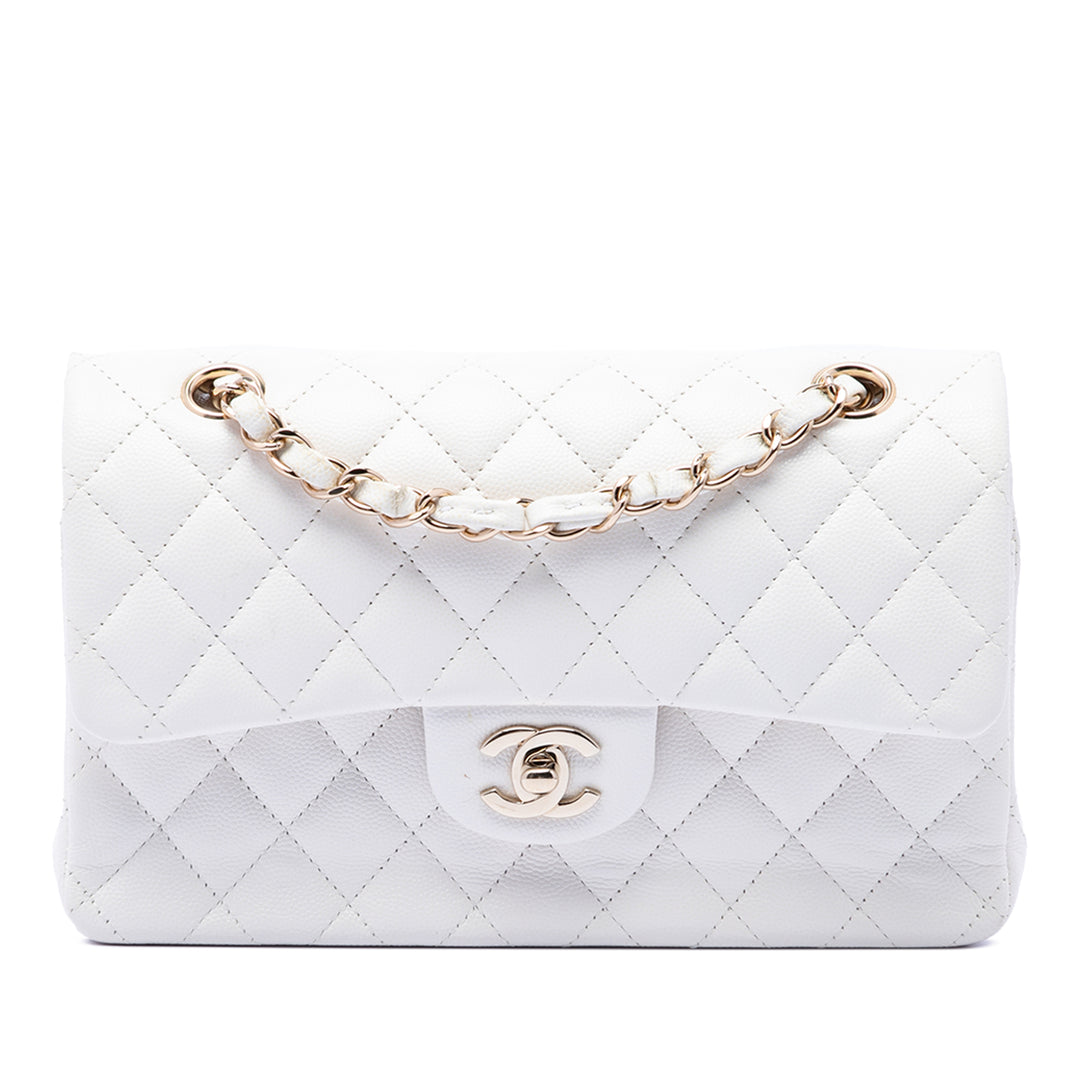 Chanel Medium Classic Caviar Double rabat