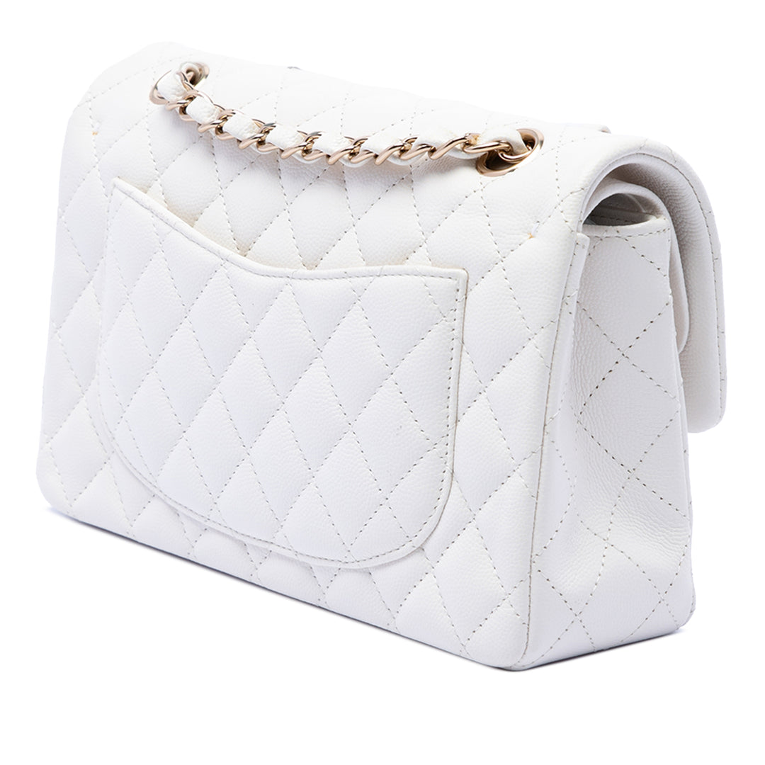 Chanel Medium Classic Caviar Double rabat