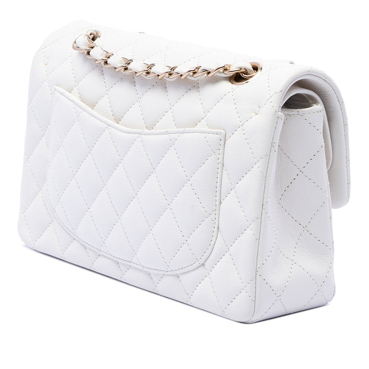 Chanel Medium Classic Caviar Double rabat