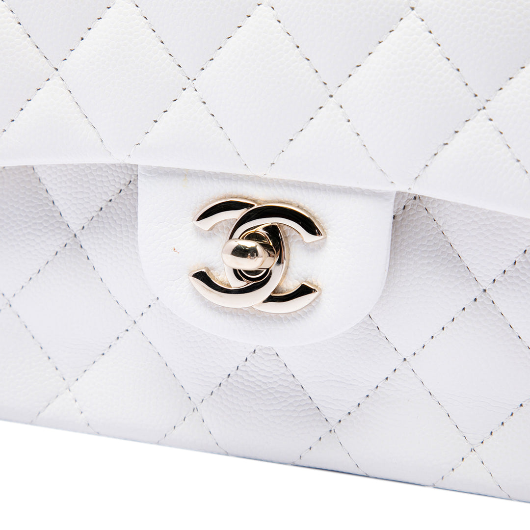 Chanel Medium Classic Caviar Double rabat