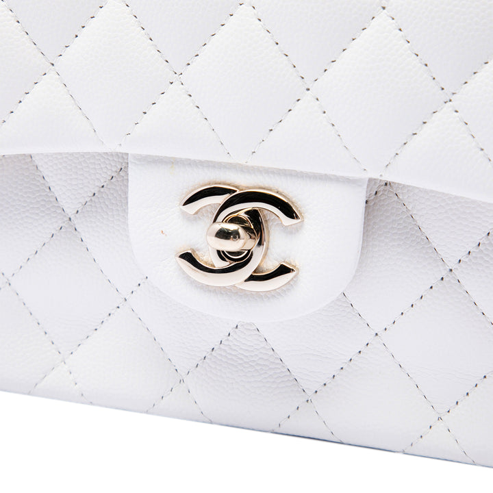 Chanel Medium Classic Caviar Double rabat