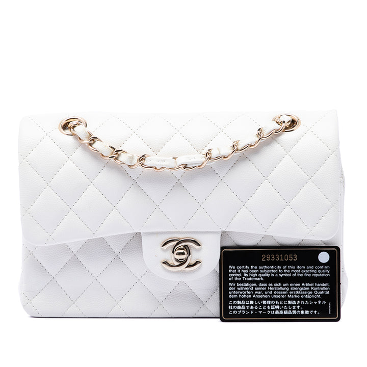 Chanel Medium Classic Caviar Double rabat