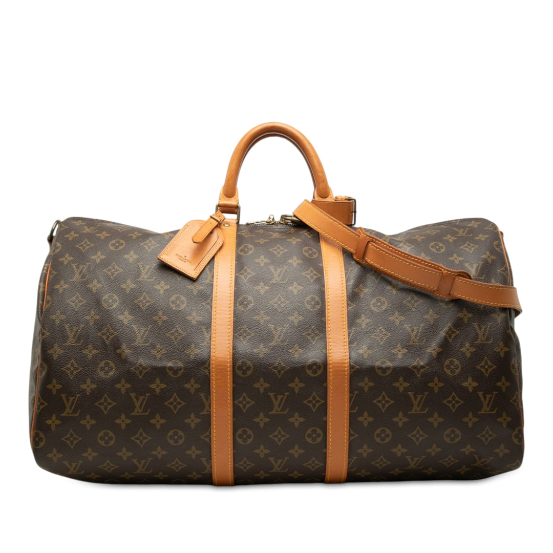 Louis Vuitton Keepall Bandouliere 55 Toile Monogram