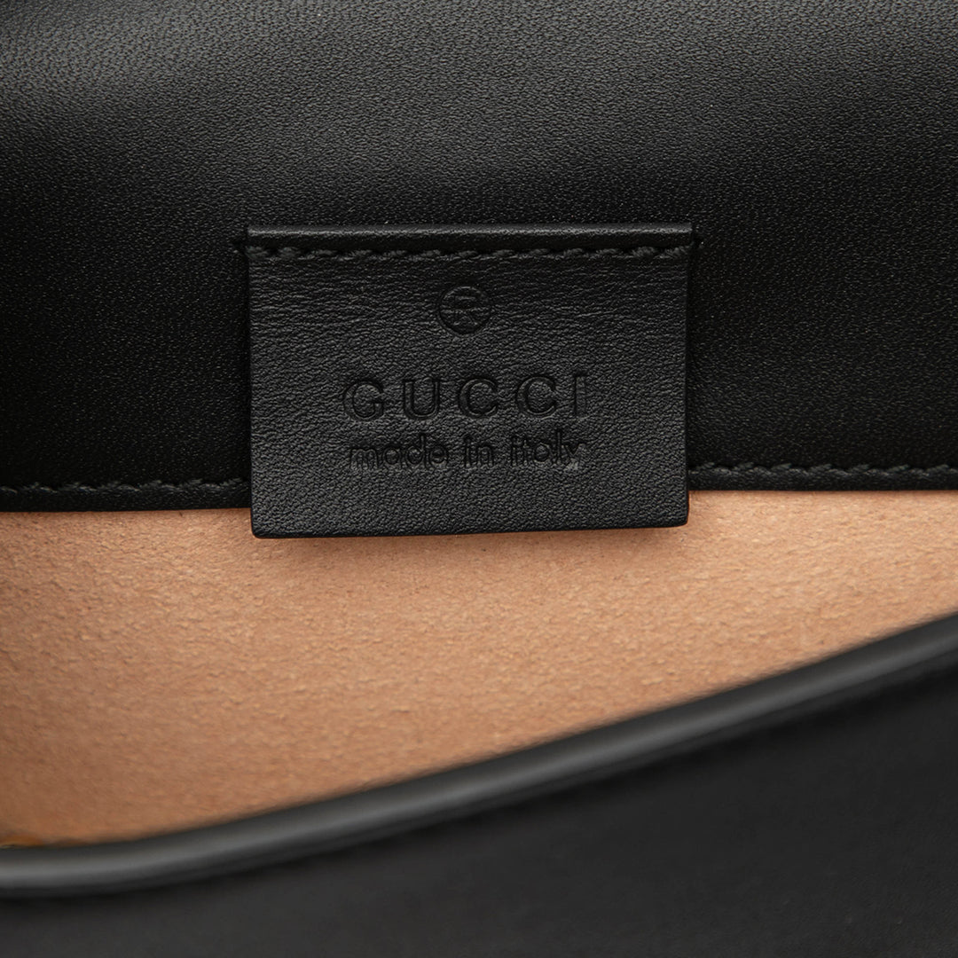 Gucci Super Mini Cuir Sylvie Chain Sac porté croisé