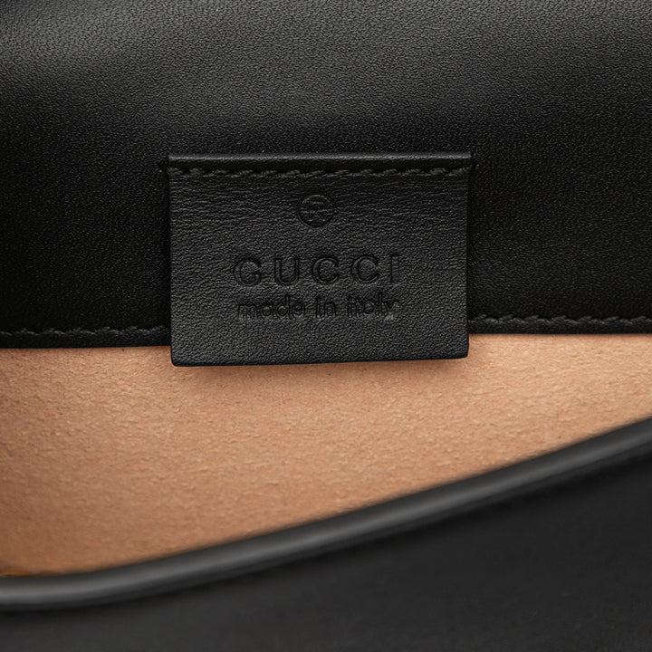 Gucci Super Mini Cuir Sylvie Chain Sac porté croisé