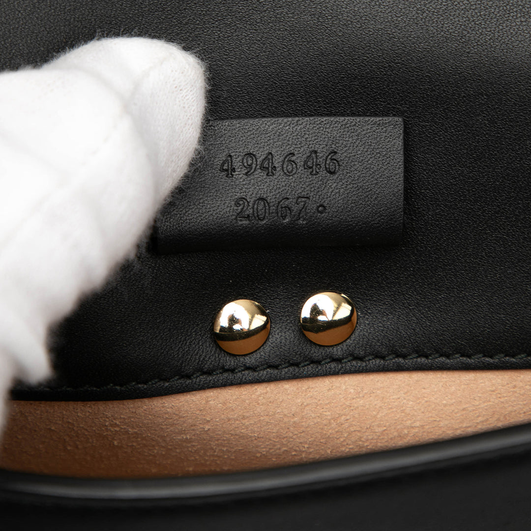 Gucci Super Mini Cuir Sylvie Chain Sac porté croisé