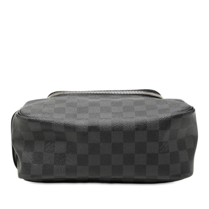 Trousse de toilette Damier Graphite Noir