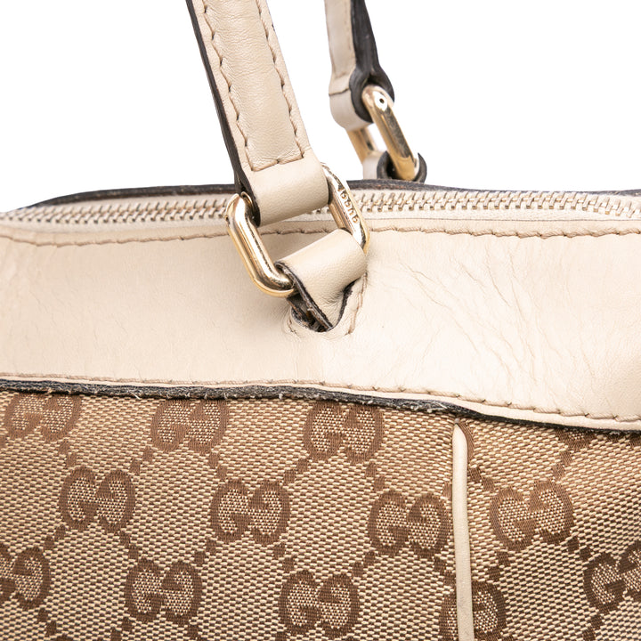 Gucci GG Toile Web Mayfair Sac cartable
