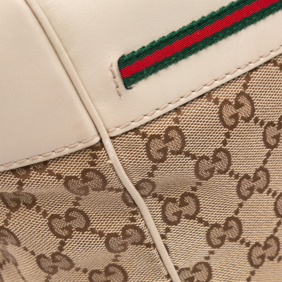 Gucci GG Toile Web Mayfair Sac cartable