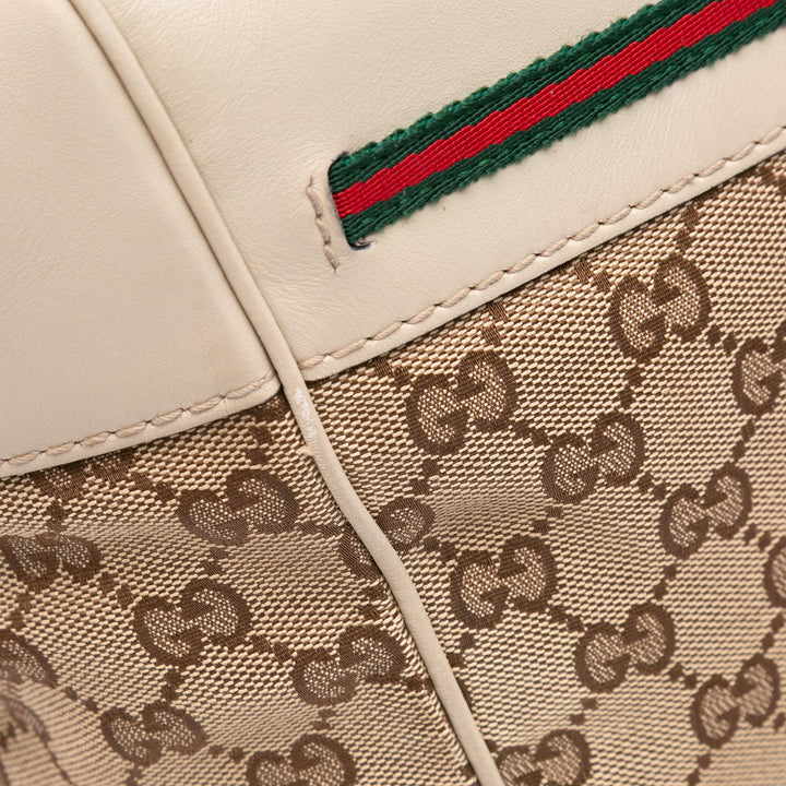 Gucci GG Toile Web Mayfair Sac cartable