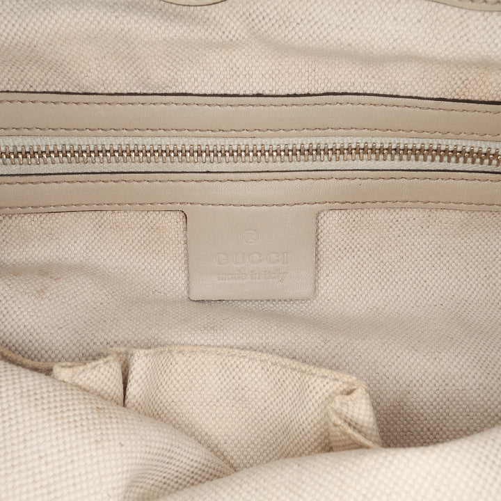 GG Canvas Mayfair Tote Brown - Gaby Paris