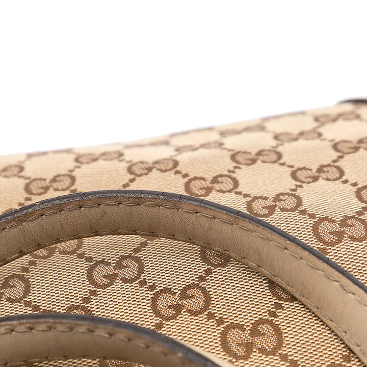 GG Canvas Mayfair Tote Brown - Gaby Paris