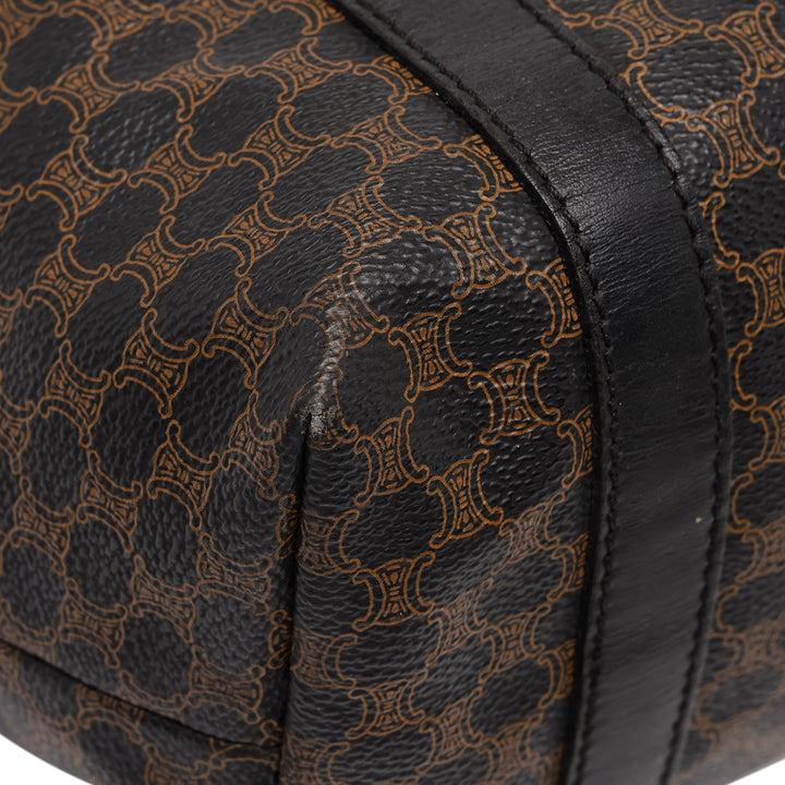 Celine Macadam Cabas Toile enduite Marron