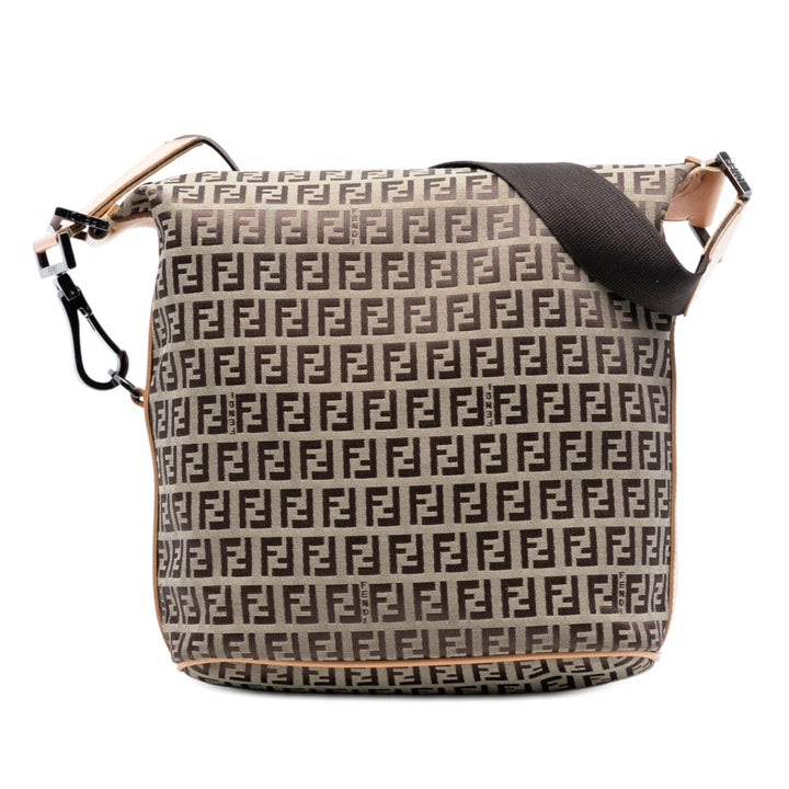 Fendi Zucchino Toile Sac bandoulière
