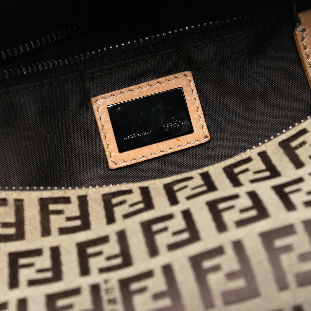 Fendi Zucchino Toile Sac bandoulière