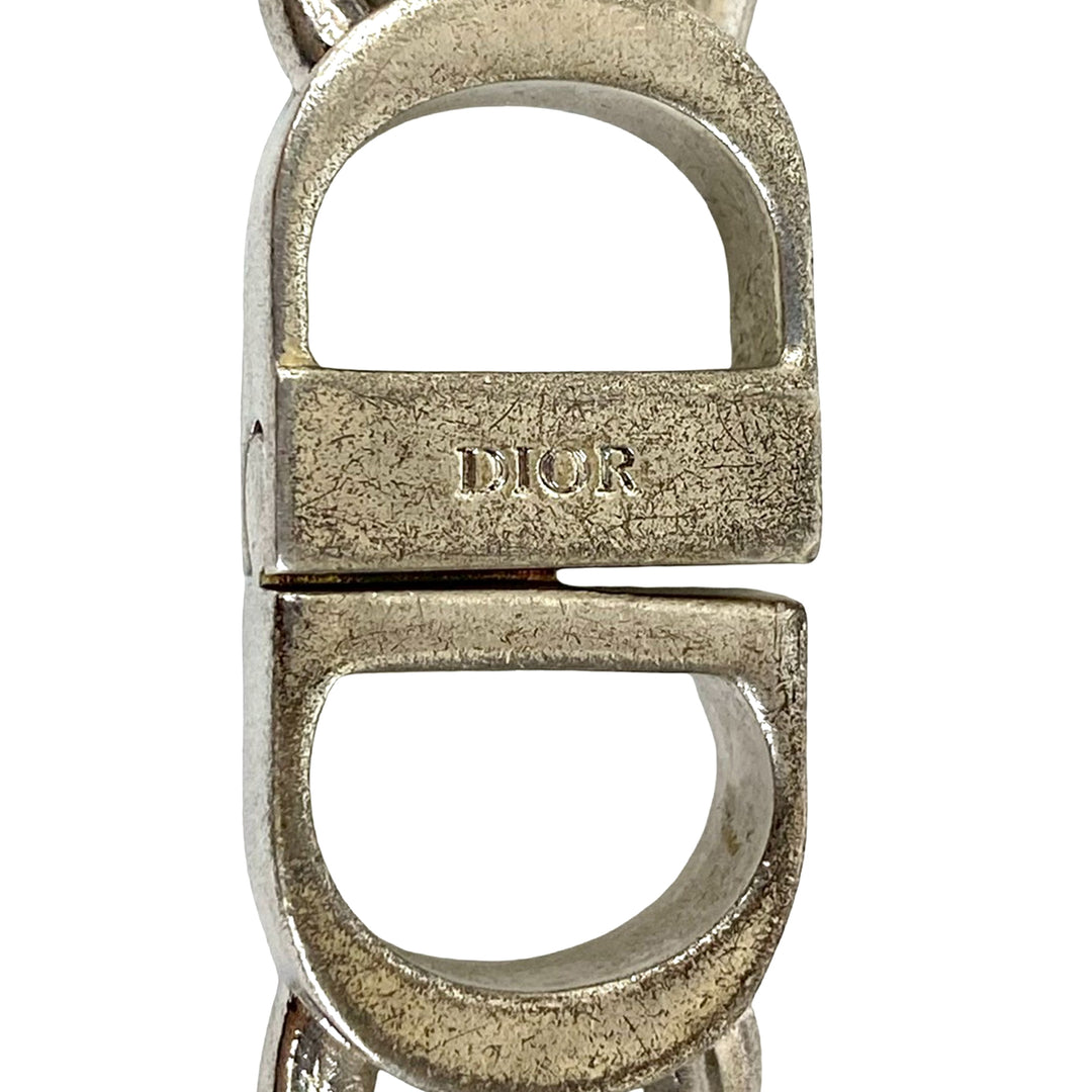 Dior plaqué CD Logo Chain Link Collier