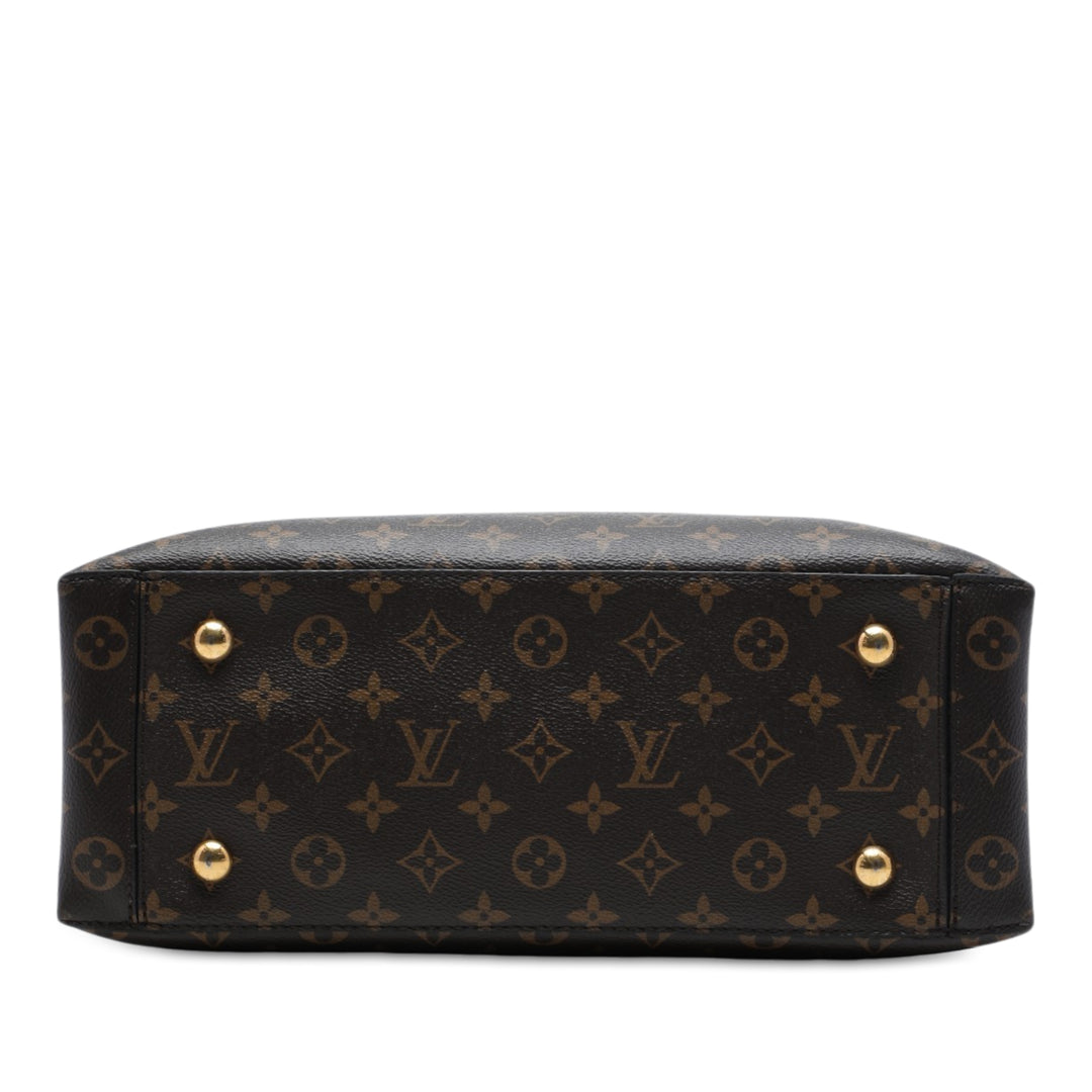 Flower Cabas Monogram Marron
