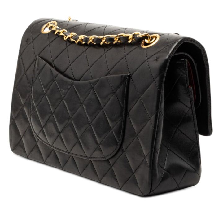 Chanel Medium Classic Cuir d’agneau Double rabat