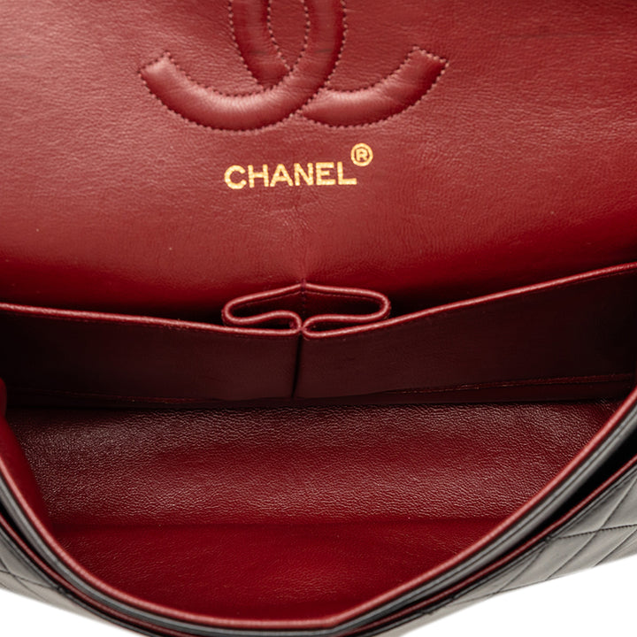 Chanel Medium Classic Cuir d’agneau Double rabat