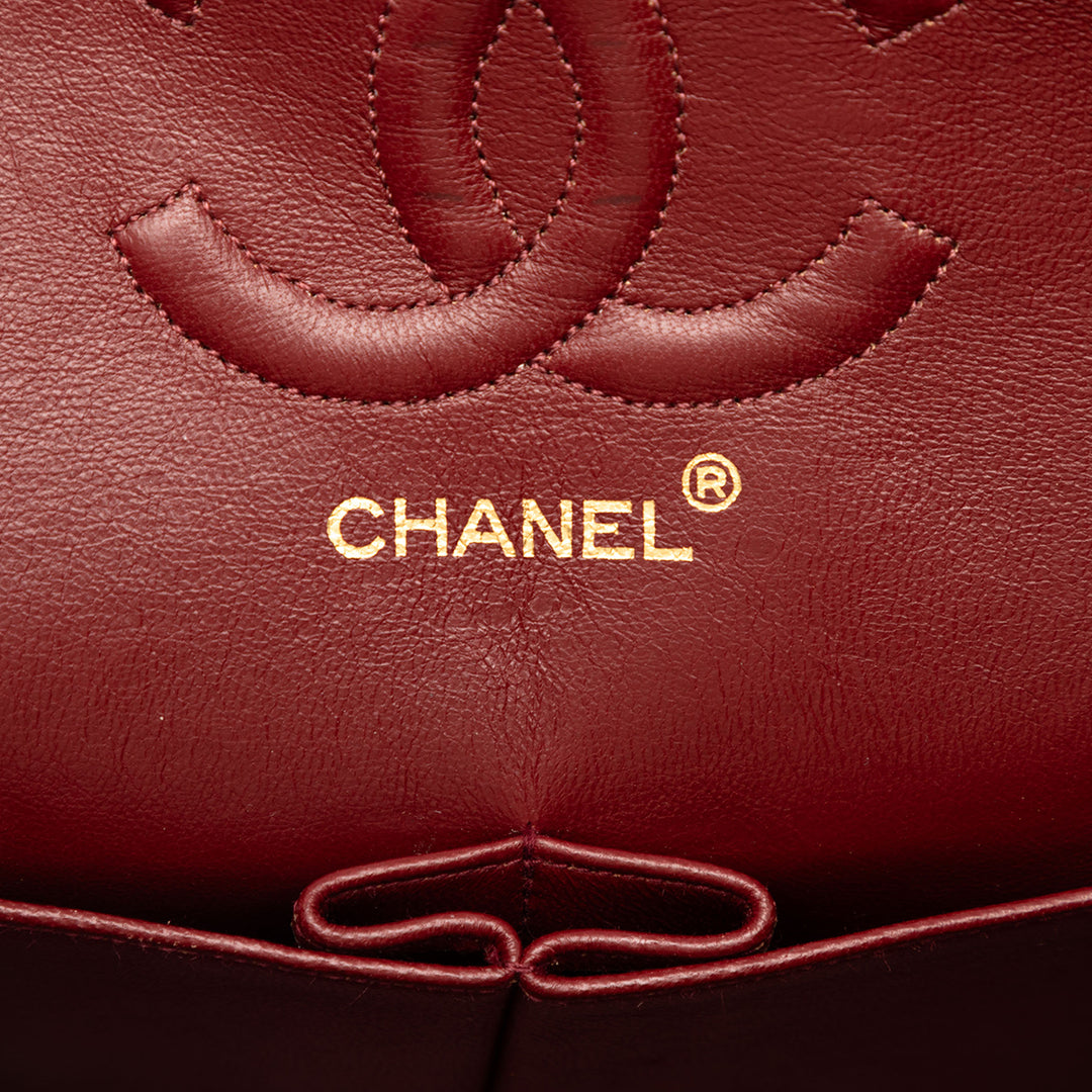 Chanel Medium Classic Cuir d’agneau Double rabat