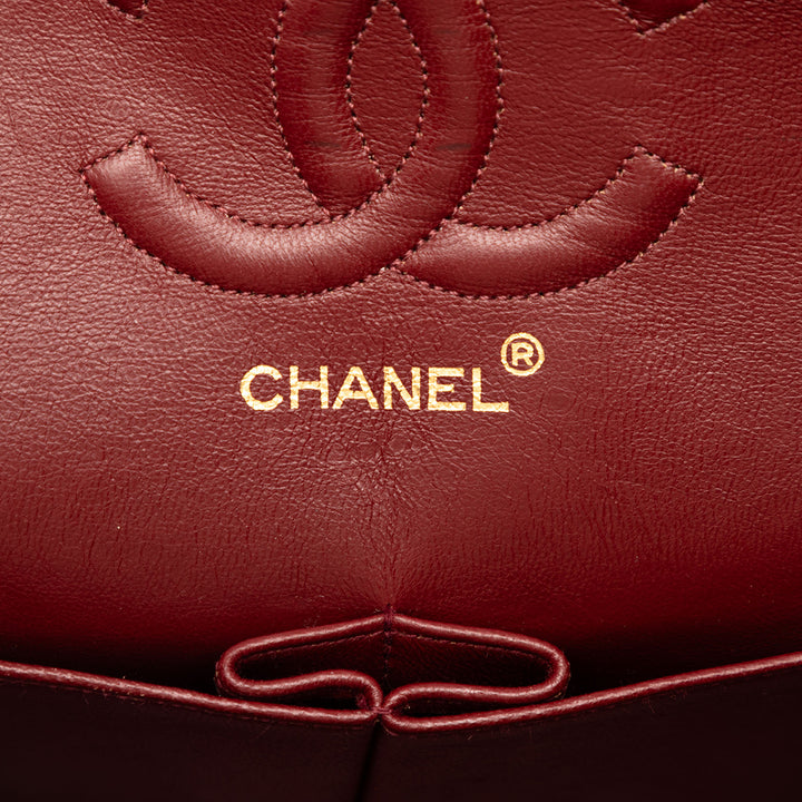 Chanel Medium Classic Cuir d’agneau Double rabat
