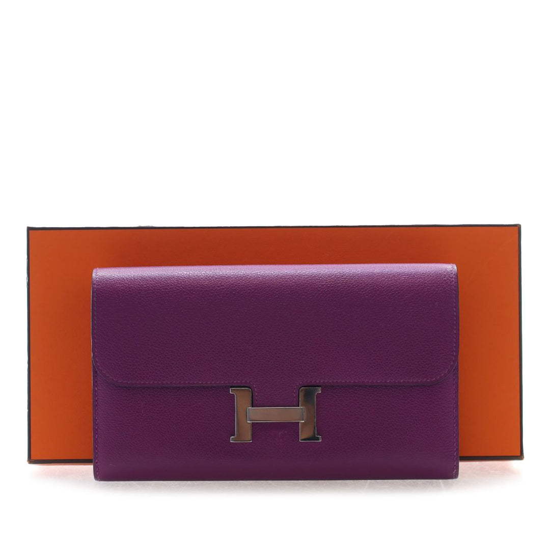 Hermès Epsom Constance Portefeuille long