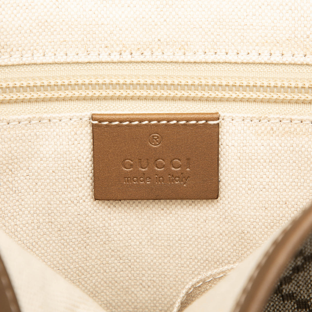 Gucci Diamante Coated Toile Sac porté croisé