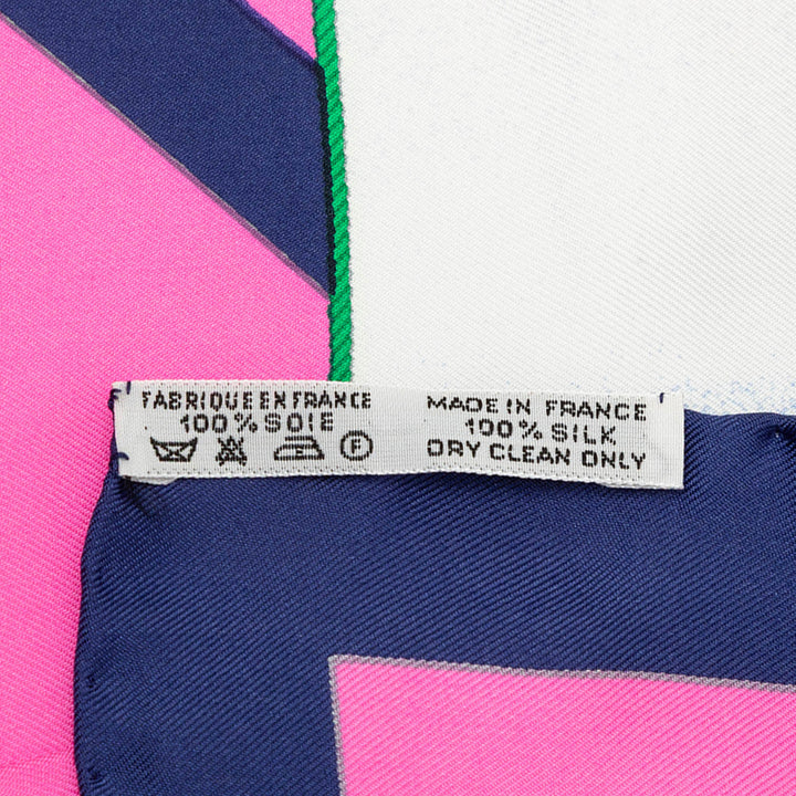 Hermès Rafales Foulard 90 Bleu