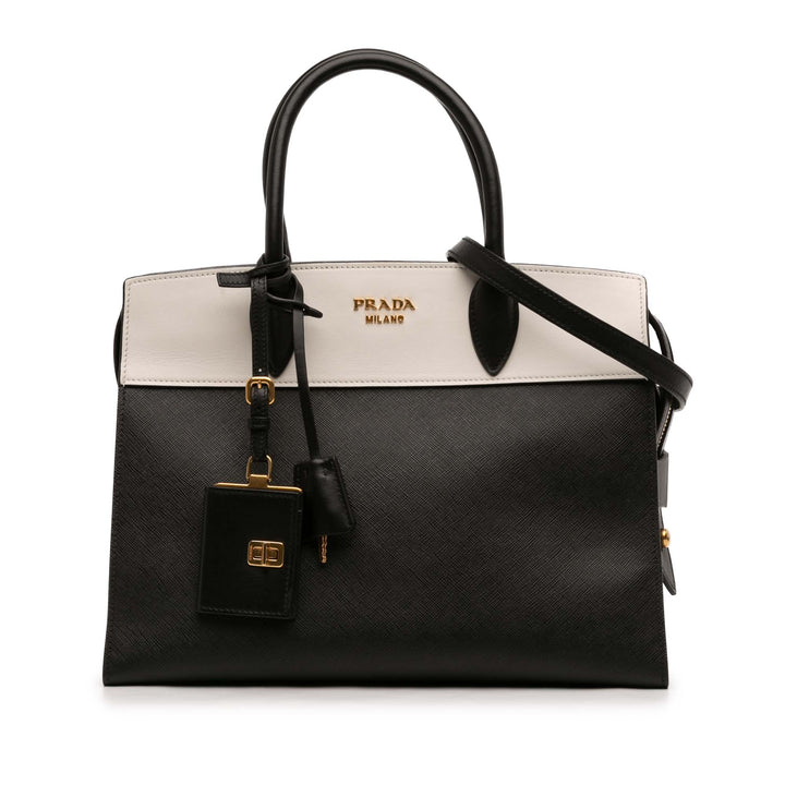 Prada Bicolor Saffiano et City Veau Esplanade Sac