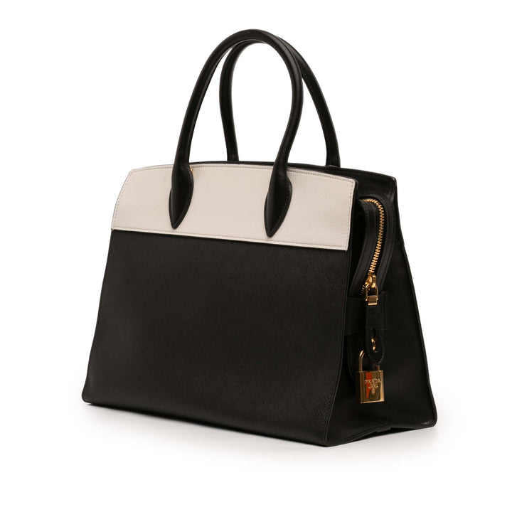 Prada Bicolor Saffiano et City Veau Esplanade Sac