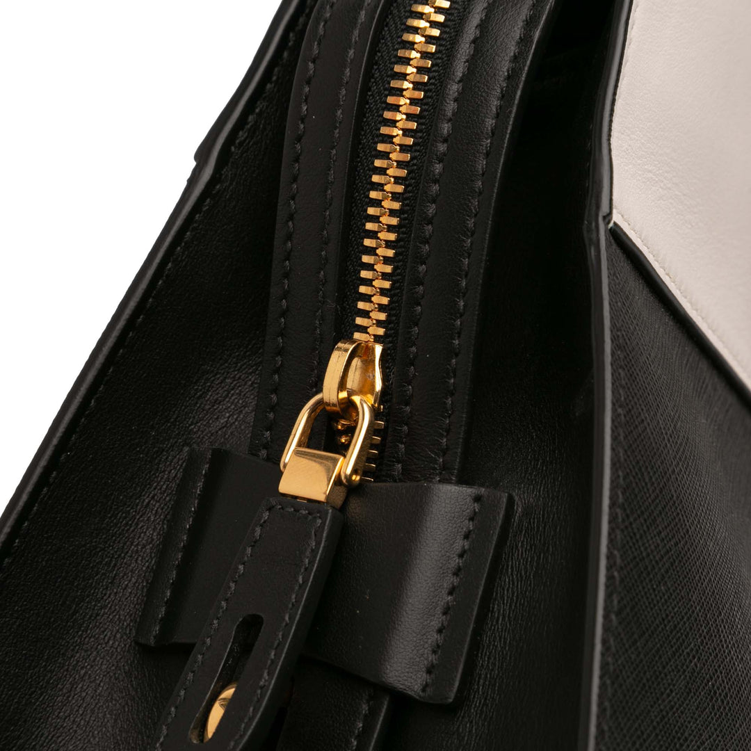 Prada Bicolor Saffiano et City Veau Esplanade Sac