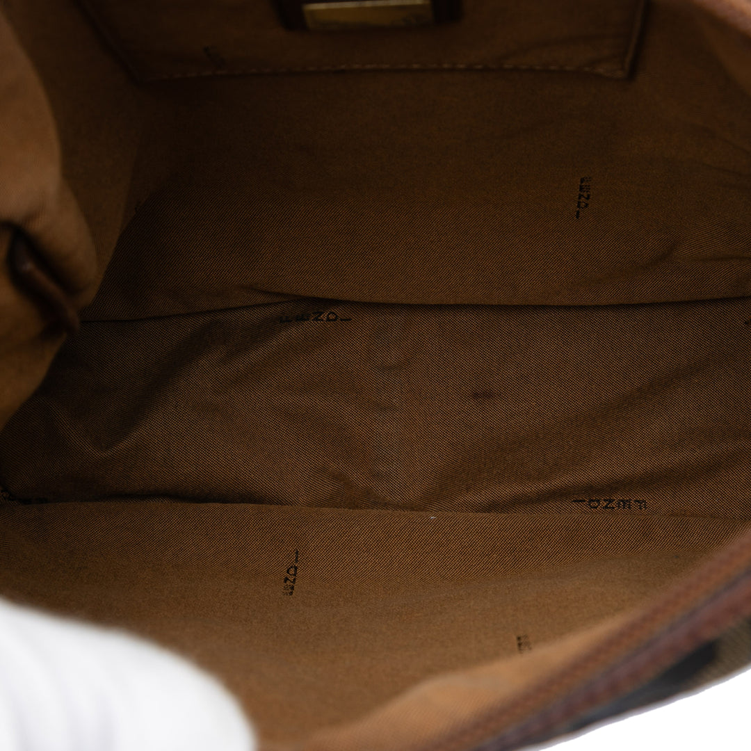Fendi Zucca Toile Sac porté croisé