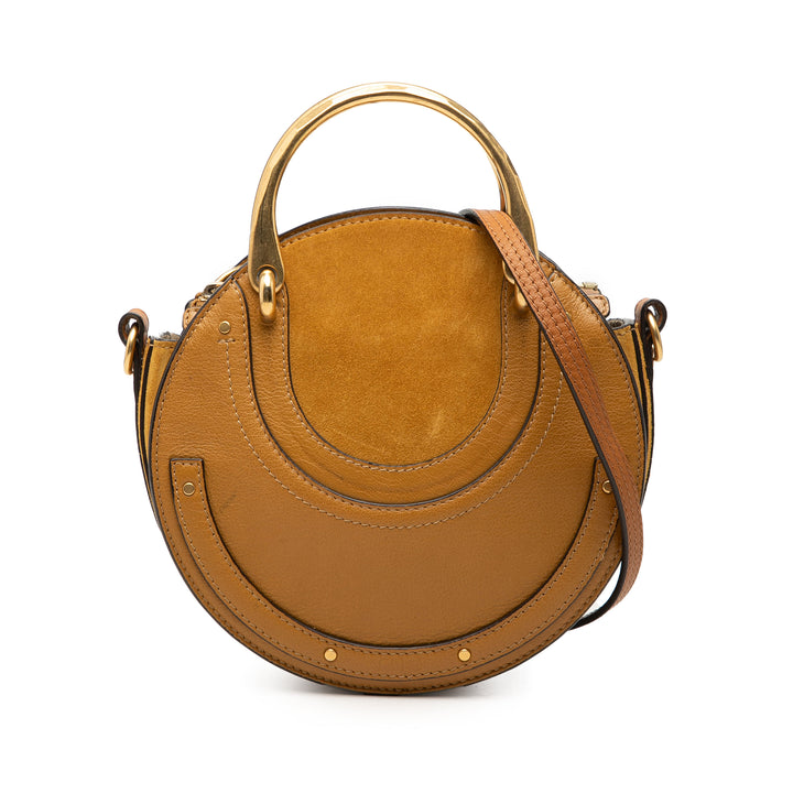 Chloé Pixie Sac Petit Cuir de veau Jaune – vue principale – GABY PARIS