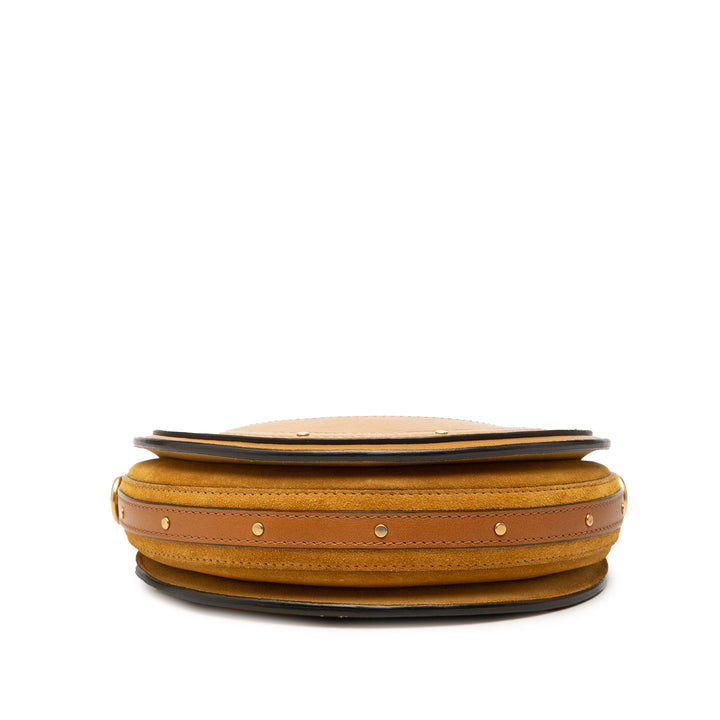 Chloé Pixie Sac Petit Cuir de veau Jaune – vue 3 – GABY PARIS