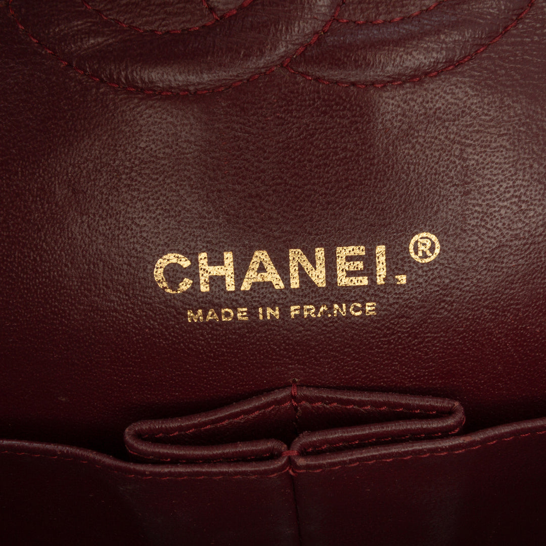 Chanel Medium Classic Caviar Double rabat Noir