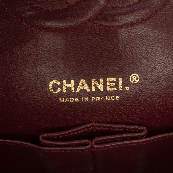 Chanel Medium Classic Caviar Double rabat Noir