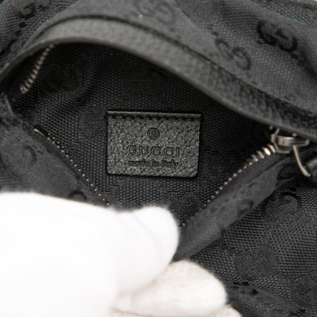 Gucci GG Toile Double Pocket Sac ceinture