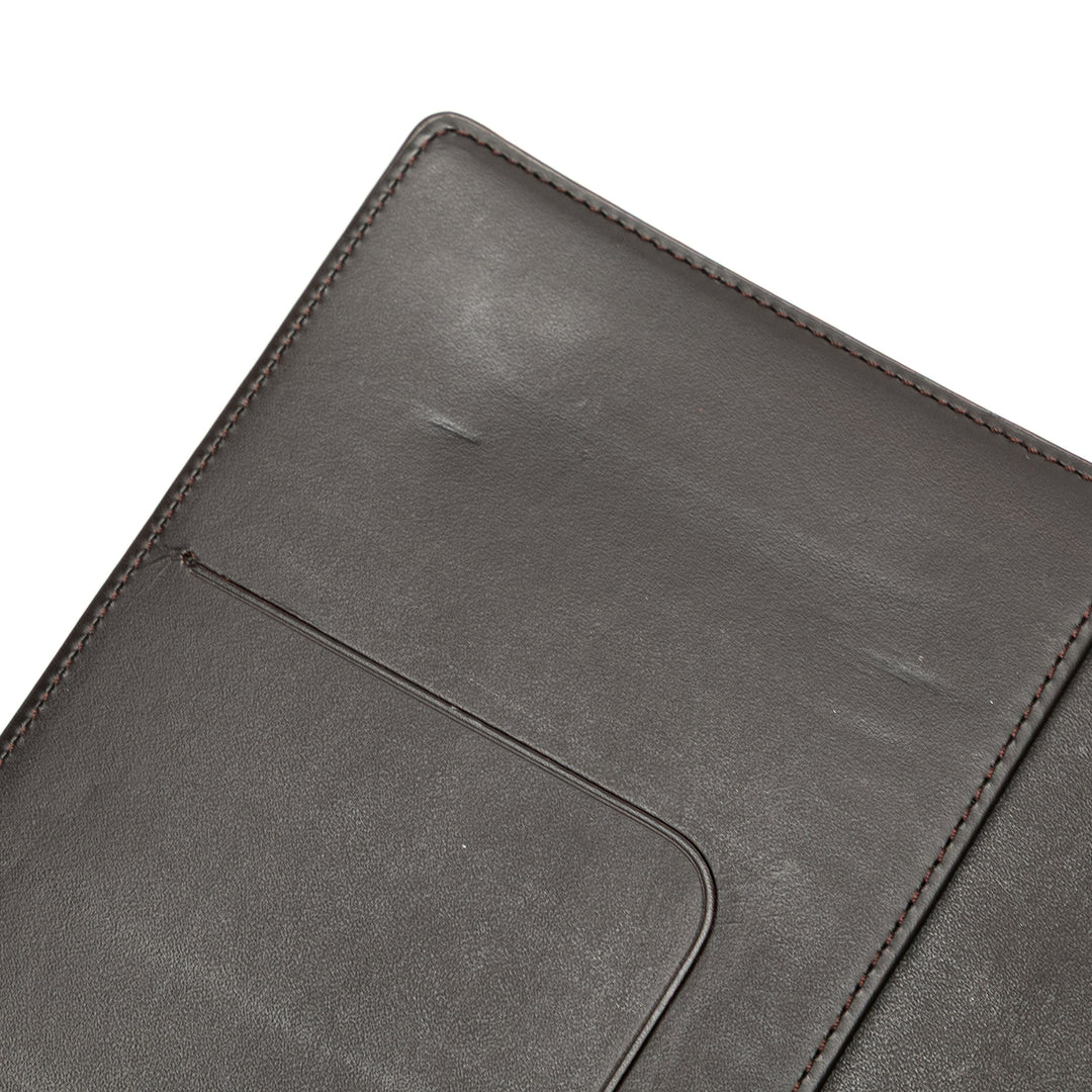 Monogram Glace Portefeuille Double Wallet Brown - Gaby Paris