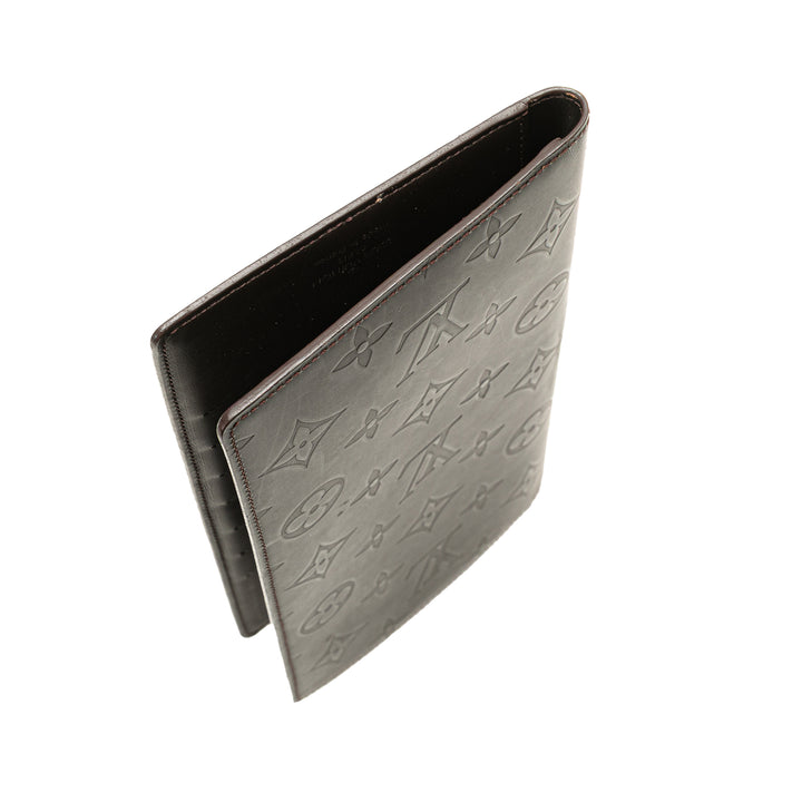 Monogram Glace Portefeuille Double Wallet Brown - Gaby Paris