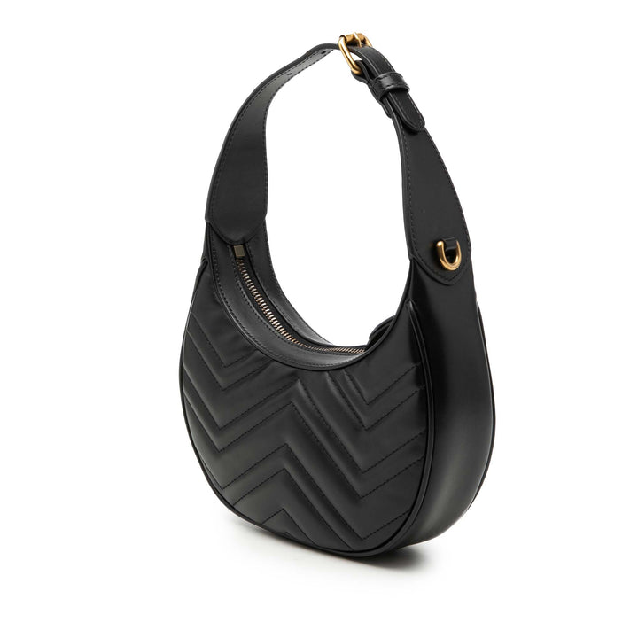 Gucci Mini GG Marmont Half Moon Sac