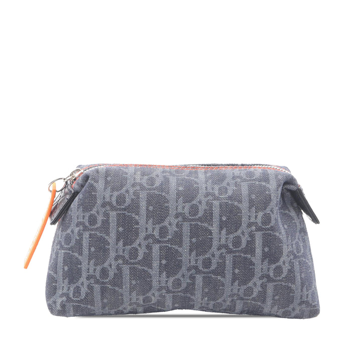 Dior Diorissimo Trotter Jean Flight Cosmetic Pochette Bleu
