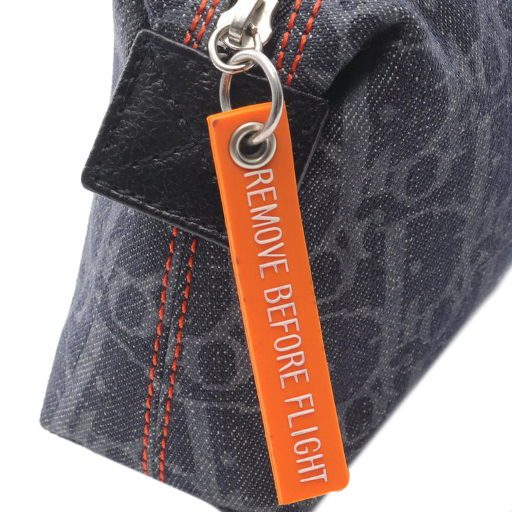 Dior Diorissimo Trotter Jean Flight Cosmetic Pochette Bleu