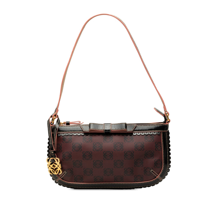 Anagram PVC Sac Toile enduite Rouge