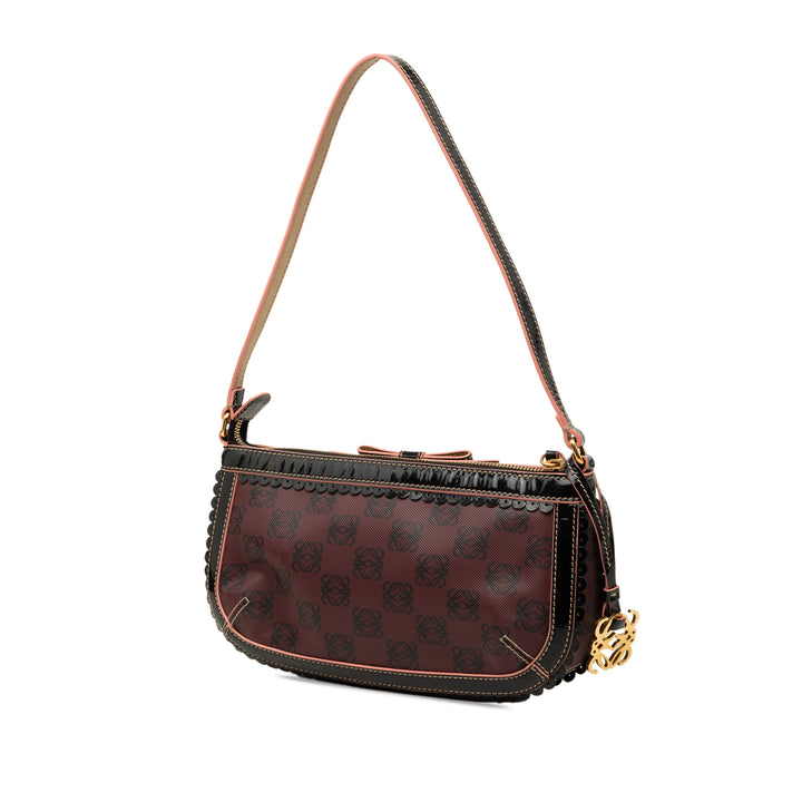 Anagram PVC Sac Toile enduite Rouge